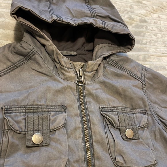 Old Navy gray lightweight jacket - Picture 2 of 4